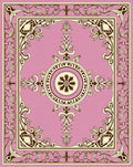 Ornate Rose Garden Medallion Rug