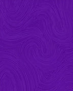 Vibrant Purple Swirl Line Art Rug