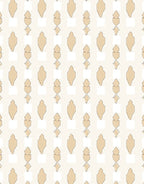 Neutral Tan Organic Cell Repeating Rug