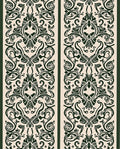 Gothic Victorian Flourish Scrollwork Rug