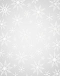Winter White Snowflake Scatter Rug