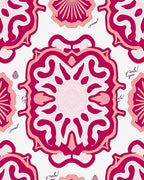 Radiant Pink Mandala Bloom Rug