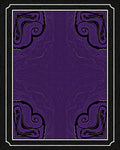 Rich Amethyst Swirl Abstract Rug