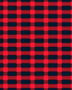 Classic Red Black Buffalo Plaid Check Rug