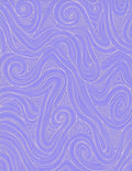 Lavender Swirling Line Abstract Rug
