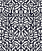 Organic Black Ivory Tree Root Rug