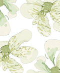 Soft Sage Floral Bloom Watercolor Rug