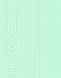 Soft Mint Hexagonal Honeycomb Texture Rug