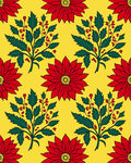 Scarlit Blooms Emerald Botanical Accent Rug