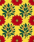 Scarlit Blooms Emerald Botanical Accent Rug