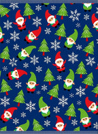 Charming Gnomes And Christmas Trees Rug