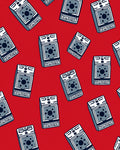Retro Gray Audio Equipment Pattern Rug
