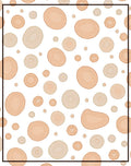 Wood Grain Circles Scatter Rug