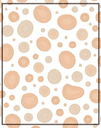 Wood Grain Circles Scatter Rug