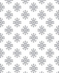 Classic Grey Floral Motif Rug