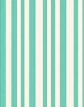 Coastal Mint and Cream Stripe Rug