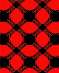 Bold Red Buffalo Check Diamond Rug