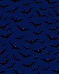 Spooky Black Bats Night Sky Rug