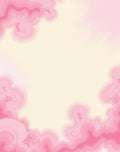 Soft Pink Contour Cloud Rug