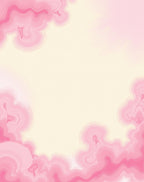 Soft Pink Contour Cloud Rug