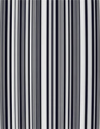 Abstract Black White Vertical Stripes Rug