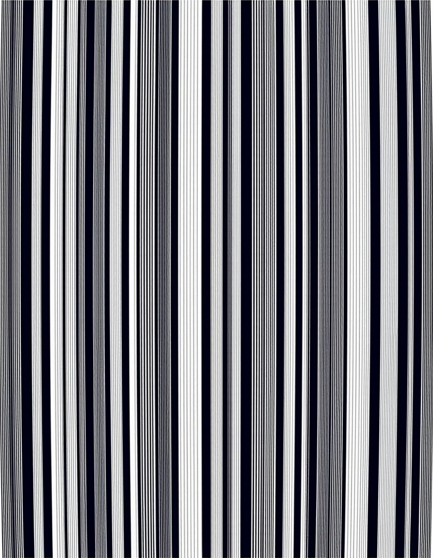 Abstract Black White Vertical Stripes Rug