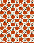 Orange Pumpkin Patch Autumn Foliage Rug