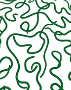 Verdant Green Organic Flow Rug