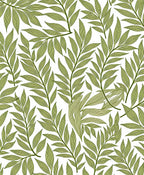 Verdant Green Leafy Branches Rug