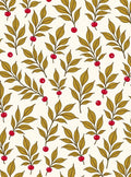 Golden Leaf Cherry Cluster Rug
