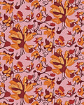 Autumn Floral Vine Medallion Rug
