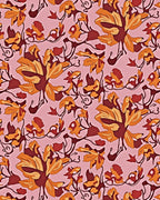 Autumn Floral Vine Medallion Rug