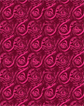 Dazzling Magenta Swirl Rose Rug