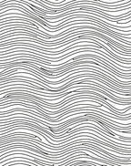 Abstract Black Wave Lines Rug