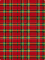 Classic Red Tartan Plaid Stripes Rug