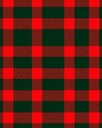 Classic Red Buffalo Check Plaid Rug