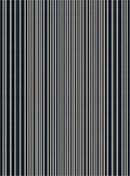 Minimalist Navy White Striped Vertical Rug