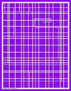Vibrant Purple Grid with Subtle Texture Rug