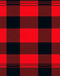 Bold Red Black Buffalo Checkered Rug