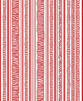 Crimson Vertical Ribbed String Rug