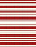 Bold Red White Striped Harmony Rug