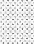 Monochrome Geometric Starburst Arrangement Rug