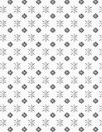 Monochrome Geometric Starburst Arrangement Rug
