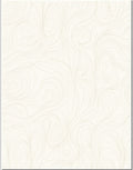 Minimalist Cream Swirling Lines Rug