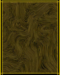 Golden Wavy Lines Abstract Texture Rug
