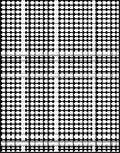 Monochrome Geometric Weave Rug
