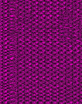 Vibrant Pink Black Woven Texture Rug