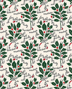 Spiced Holly Berry Vine Foliage Rug