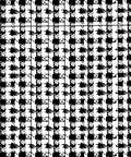 Black And White Geometric Houndstooth Rug