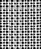 Black And White Geometric Houndstooth Rug